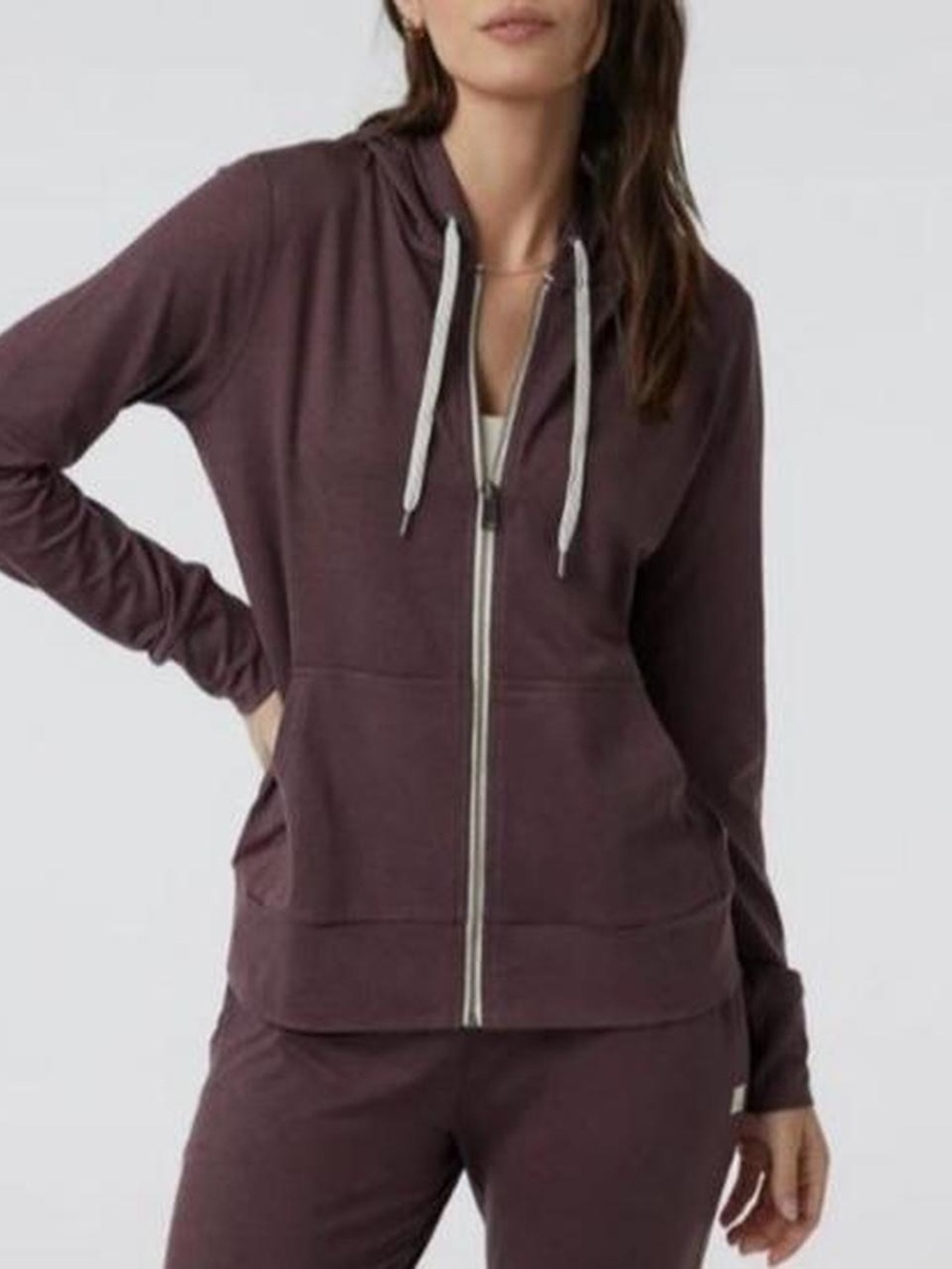 Vuori Halo Hoodie Plum